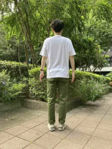 ループウィラーのTシャツLW59のサイズ感